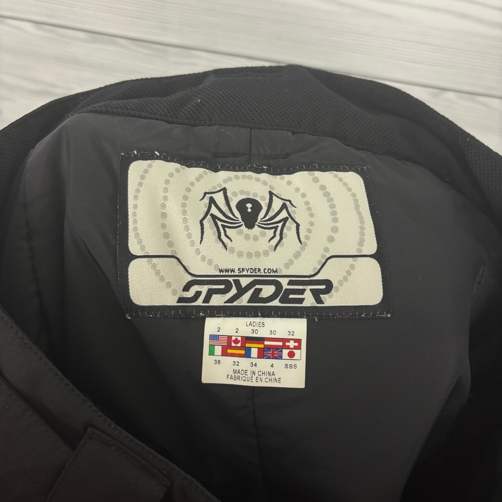 Spyder Black Women’s Snow/Ski Pants Size 2 Winter/Outdoor - Picture 14 of 16